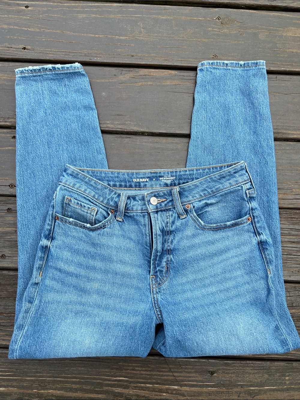 Old Navy OG Straight 
High Rise Jeans